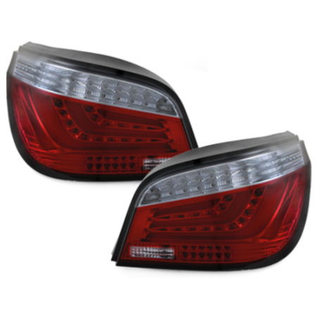 LED-Lightbar Taillights suitable for BMW E60 5ER 04-07 Red / Smoke LED-Lightbar Taillights suitable for BMW E60 5ER 04-07 Red / Smoke