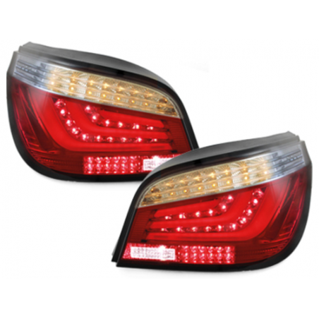 LED-Lightbar Taillights suitable for BMW E60 5ER 04-07 Red / Smoke LED-Lightbar Taillights suitable for BMW E60 5ER 04-07 Red / Smoke