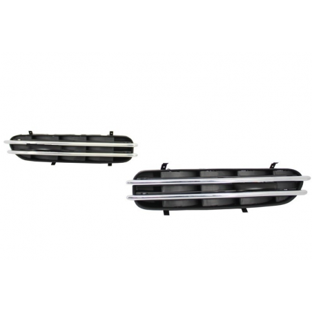 Side Vents Fender Grilles Air Ducts suitable for BMW 5 Series E60 (2003-2011) M5 Design Side Vents Fender Grilles Air Ducts suitable for BMW 5 Series E60 (2003-2011) M5 Design