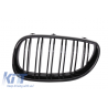 Central Grilles Kidney Grilles suitable for BMW 5 Series E60 (2003-2009) Double Stripe M Design Piano Black Central Grilles Kidney Grilles suitable for BMW 5 Series E60 (2003-2009) Double Stripe M Design Piano Black