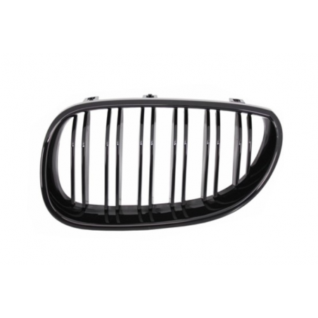 Central Grilles Kidney Grilles suitable for BMW 5 Series E60 (2003-2009) Double Stripe M Design Piano Black Central Grilles Kidney Grilles suitable for BMW 5 Series E60 (2003-2009) Double Stripe M Design Piano Black