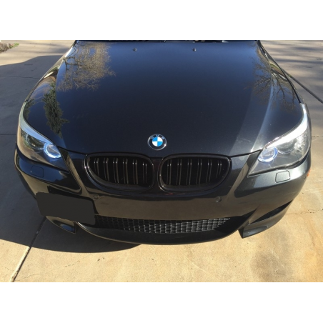 Central Grilles Kidney Grilles suitable for BMW 5 Series E60 (2003-2009) Double Stripe M Design Piano Black Central Grilles Kidney Grilles suitable for BMW 5 Series E60 (2003-2009) Double Stripe M Design Piano Black
