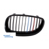 Front Grills suitable for BMW 5 Series E60 E61 Sedan Touring (2003-2009) Piano Black 3 Colors M-Power Design Front Grills suitable for BMW 5 Series E60 E61 Sedan Touring (2003-2009) Piano Black 3 Colors M-Power Design