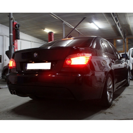 Rear Bumper suitable for BMW 5'er E60 (2003-2007) M-Technik Design with PDC 24mm Rear Bumper suitable for BMW 5'er E60 (2003-2007) M-Technik Design with PDC 24mm