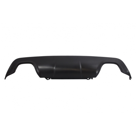 Rear Diffuser suitable for BMW 5'er E60 (2003-2007) Sport M-Technik Design Twin Double Outlet Rear Diffuser suitable for BMW 5'er E60 (2003-2007) Sport M-Technik Design Twin Double Outlet