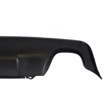 Rear Diffuser suitable for BMW 5'er E60 (2003-2007) Sport M-Technik Design Twin Double Outlet Rear Diffuser suitable for BMW 5'er E60 (2003-2007) Sport M-Technik Design Twin Double Outlet