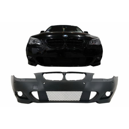 Front Bumper suitable for BMW 5 Series E60/E61 (2003-2007) M-Technik Design Without Fog lights