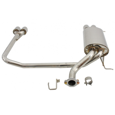 Complete Exhaust System Twin Double Quad suitable for BMW 5 Series E60/E61 (2003-2010) Complete Exhaust System Twin Double Quad suitable for BMW 5 Series E60/E61 (2003-2010)