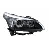 LED Dayline & Angel Eyes Headlights suitable for BMW 5 Series E60 E61 (2003-2007) LCI Look LED Dayline & Angel Eyes Headlights suitable for BMW 5 Series E60 E61 (2003-2007) LCI Look