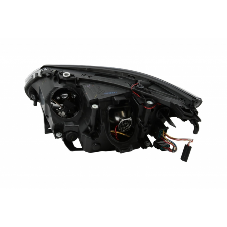 LED Dayline & Angel Eyes Headlights suitable for BMW 5 Series E60 E61 (2003-2007) LCI Look LED Dayline & Angel Eyes Headlights suitable for BMW 5 Series E60 E61 (2003-2007) LCI Look