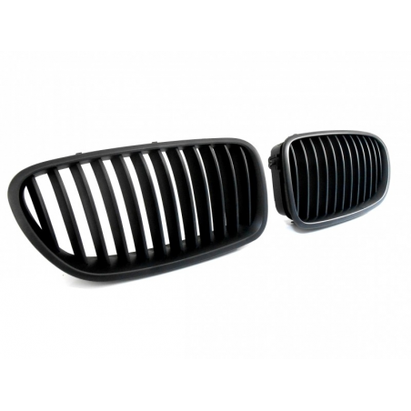 Front Grills Kidney suitable for BMW 5 Series F10 F11 F18 Limo Touring (2010-up) Matte Black Front Grills Kidney suitable for BMW 5 Series F10 F11 F18 Limo Touring (2010-up) Matte Black