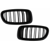 Central Grilles Kidney Grilles suitable for BMW F10 5 Series (2010-up) Double Stripe M Design Piano Black Central Grilles Kidney Grilles suitable for BMW F10 5 Series (2010-up) Double Stripe M Design Piano Black
