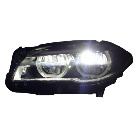 Headlights Full LED suitable for BMW 5 Series F10/F11 (2011-2013) Angel Eyes Headlights Full LED suitable for BMW 5 Series F10/F11 (2011-2013) Angel Eyes