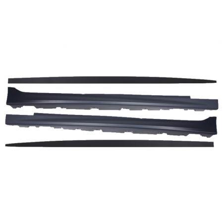 Side Skirts with Extensions suitable for BMW F10 F11 Sedan Touring (2011-up) M5 / M-Performance Design