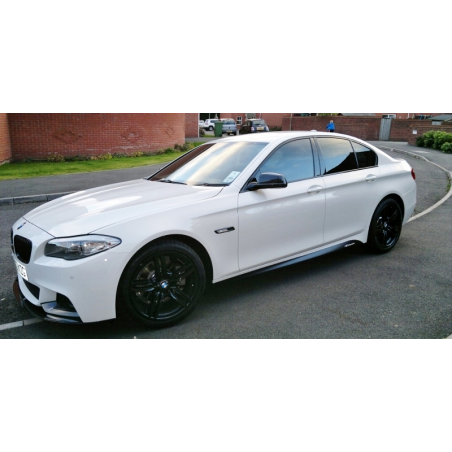 Side Skirts Add-on Lip Extensions suitable for BMW F10 F11 5 Series (2011-Up) M-Performance Design
