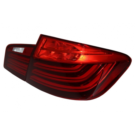 LED Taillights M Performance suitable for BMW 5 Series F10 (2011-2017) Red Clear LCI Design LED Taillights M Performance suitable for BMW 5 Series F10 (2011-2017) Red Clear LCI Design