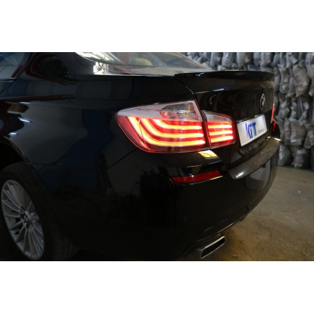 LED Taillights M Performance suitable for BMW 5 Series F10 (2011-2017) White Line LCI Design LED Taillights M Performance suitable for BMW 5 Series F10 (2011-2017) White Line LCI Design