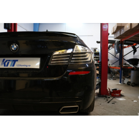 LED Taillights M Performance suitable for BMW 5 Series F10 (2011-2017) White Line LCI Design LED Taillights M Performance suitable for BMW 5 Series F10 (2011-2017) White Line LCI Design