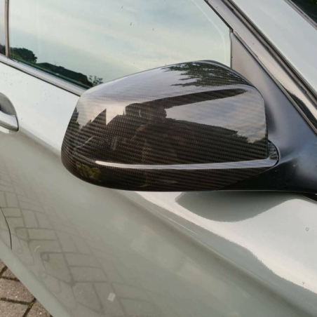 Mirror Covers suitable for BMW 5 Series F07/F10/F11/F18 Pre-LCI (2011-2013) Rear Carbon Fiber Mirror Covers suitable for BMW 5 Series F07/F10/F11/F18 Pre-LCI (2011-2013) Rear Carbon Fiber