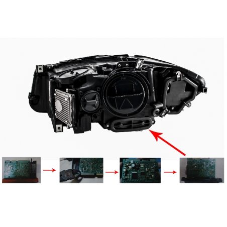 Suitable for BMW 5 Series F10 F11 LCI (2014-2017) Full LED Angel Eyes Headlights Suitable for BMW 5 Series F10 F11 LCI (2014-2017) Full LED Angel Eyes Headlights