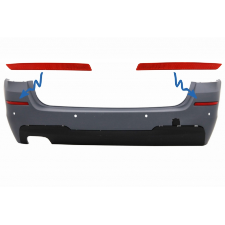 Rear Bumper Reflector suitable for BMW 5 Series F11 (2011-up) M-technik Design Rear Bumper Reflector suitable for BMW 5 Series F11 (2011-up) M-technik Design