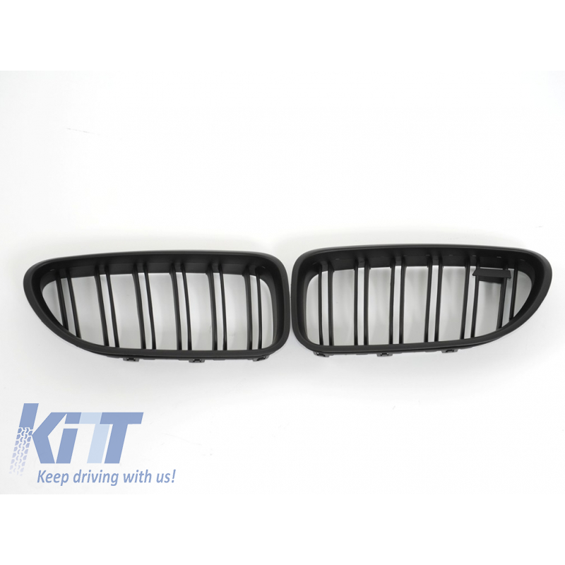 Front Grille suitable for BMW 6 Series F12-F13 Convertible-Coupe 2012-Up M6 Design Matte Black Front Grille suitable for BMW 6 Series F12-F13 Convertible-Coupe 2012-Up M6 Design Matte Black