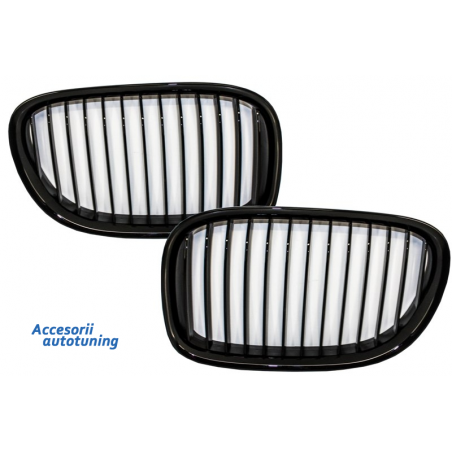 Central Grilles Kidney Grilles suitable for BMW F01 7 Series 2008-up Piano Black Central Grilles Kidney Grilles suitable for BMW F01 7 Series 2008-up Piano Black