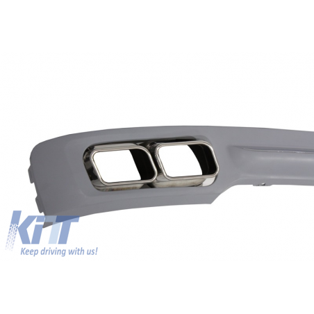 Rear Diffuser & Exhaust Muffler Tips Tailpipe Package suitable for BMW F01 (2008-up) 7 Series 760i Quad Design Rear Diffuser & Exhaust Muffler Tips Tailpipe Package suitable for BMW F01 (2008-up) 7 Series 760i Quad Design