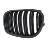 Central Grilles Kidney Grilles suitable for BMW F01 7 Series 2008-up Double Stripe M Design Piano Black Central Grilles Kidney Grilles suitable for BMW F01 7 Series 2008-up Double Stripe M Design Piano Black
