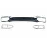 Rear Bumper Spoiler Valance Diffuser Double Outlet suitable for BMW 7 Series G11 G12 (2015-2019) Facelift M760Li Design Rear Bumper Spoiler Valance Diffuser Double Outlet suitable for BMW 7 Series G11 G12 (2015-2019) Facelift M760Li Design