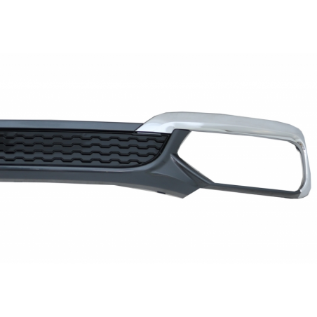 Rear Bumper Spoiler Valance Diffuser Double Outlet suitable for BMW 7 Series G11 G12 (2015-2019) Facelift M760Li Design Rear Bumper Spoiler Valance Diffuser Double Outlet suitable for BMW 7 Series G11 G12 (2015-2019) Facelift M760Li Design