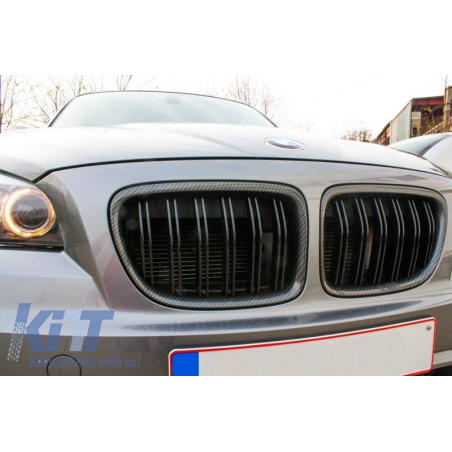 Suitable for BMW X1 E84 (2009-2014) Central Grilles Kidney Grilles Carbon Fiber Design Suitable for BMW X1 E84 (2009-2014) Central Grilles Kidney Grilles Carbon Fiber Design