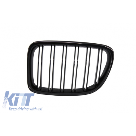 Suitable for BMW X1 E84 (2009-2014) Central Grilles Kidney Grilles Piano Black Double Stripe Design Suitable for BMW X1 E84 (2009-2014) Central Grilles Kidney Grilles Piano Black Double Stripe Design