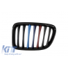 Suitable for BMW X1 E84 (2009-2014) Central Grilles Kidney Grilles Piano Black M-Power 3 Color Design Suitable for BMW X1 E84 (2009-2014) Central Grilles Kidney Grilles Piano Black M-Power 3 Color Design
