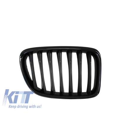 Suitable for BMW X1 E84 (2009-2014) Central Grilles Kidney Grilles Piano Black M-Power 3 Color Design Suitable for BMW X1 E84 (2009-2014) Central Grilles Kidney Grilles Piano Black M-Power 3 Color Design