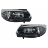 LED Angel Eyes Headlights suitable for BMW X1 E84 (2009-2013) Xenon Look LED Angel Eyes Headlights suitable for BMW X1 E84 (2009-2013) Xenon Look