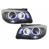 LED Angel Eyes Headlights suitable for BMW X1 E84 (2009-2013) Xenon Look LED Angel Eyes Headlights suitable for BMW X1 E84 (2009-2013) Xenon Look