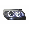 LED Angel Eyes Headlights suitable for BMW X1 E84 (2009-2013) Xenon Look LED Angel Eyes Headlights suitable for BMW X1 E84 (2009-2013) Xenon Look