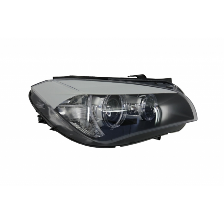 LED Angel Eyes Headlights suitable for BMW X1 E84 (2009-2013) Xenon Look LED Angel Eyes Headlights suitable for BMW X1 E84 (2009-2013) Xenon Look
