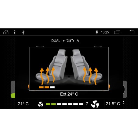 Autoradio Gps Android  7.1 spécifique pour VW, Seat et Skoda