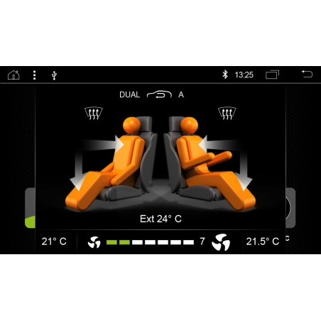 Autoradio Gps Android  7.1 spécifique pour VW Golf 7