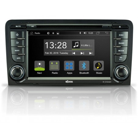 Autoradio Gps Android  7.1 spécifique pour Audi A3, S3, RS3