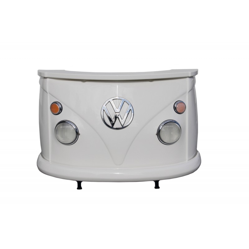 Bar / Comptoir / Bureau Combi Bar avant de VW T1 blanc