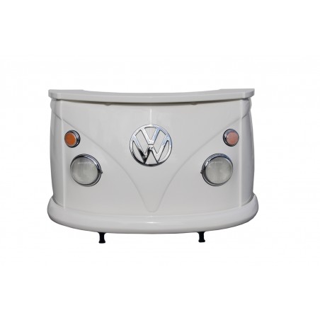 Bar / Comptoir / Bureau Combi Bar avant de VW T1 blanc