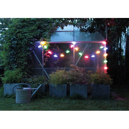  Guirlande Multicolore VW T1 Combi 3D Feux de chaîne 3m, 20 x LED