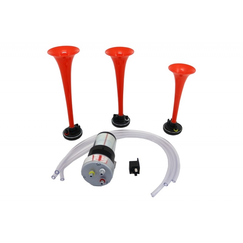 Air Pressure Auto Horn With Low and Deep Tonality for Cars With Air compresion