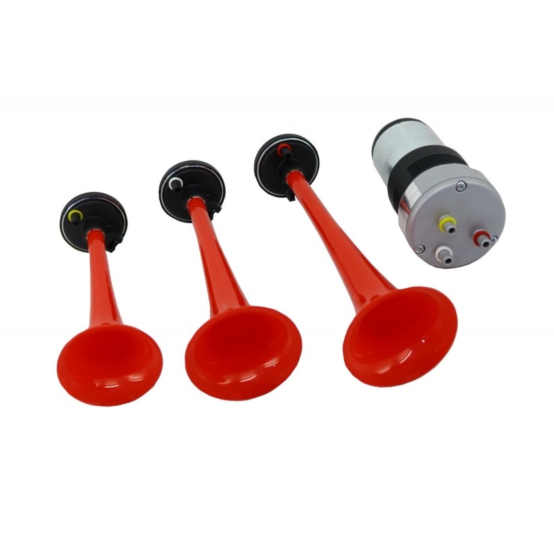 Air Pressure Auto Horn With Low and Deep Tonality for Cars With Air compresion