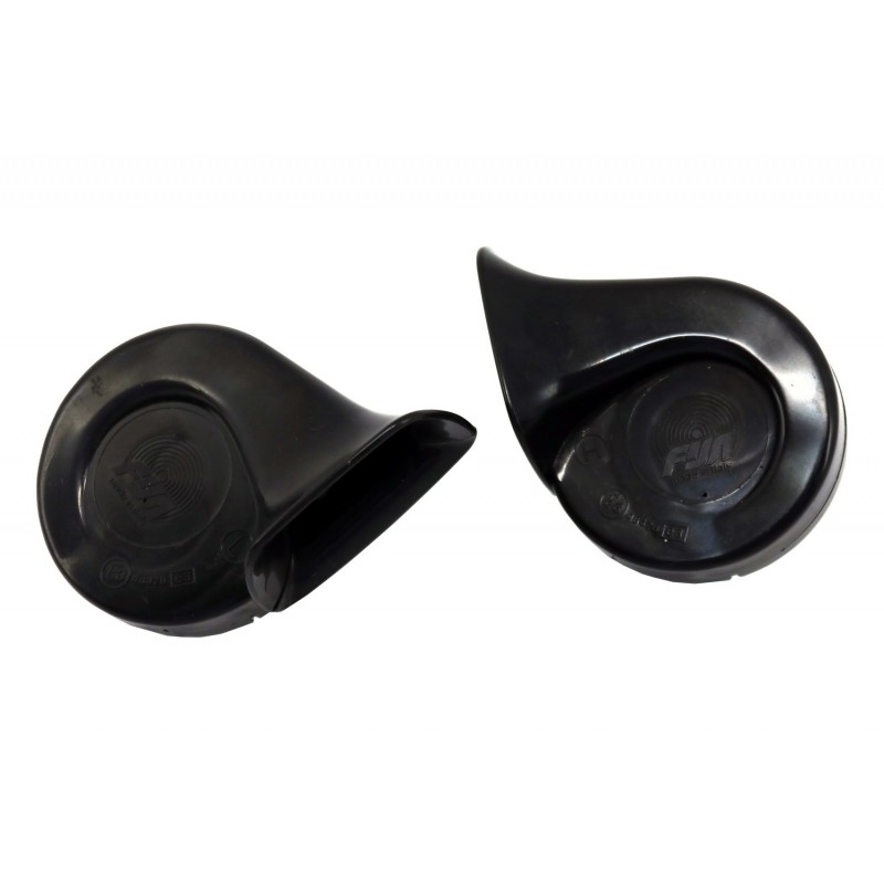 Two Auto Car Horns High/Low Tone With Two Terminals 12V Extra Model