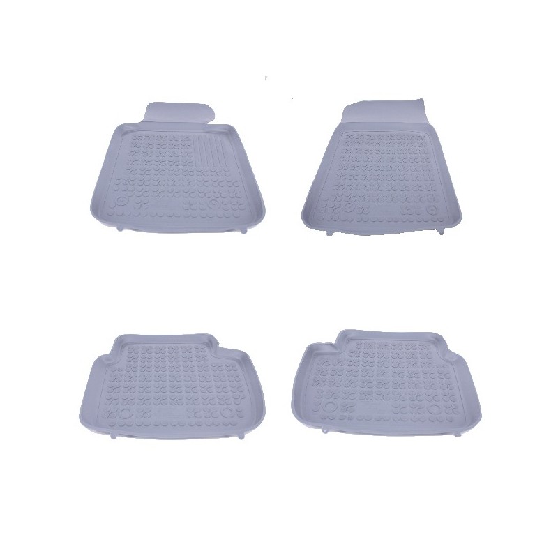 Floor mat Rubber Grey suitable for BMW Series 3 E46 E90 E91 Sedan Touring Series 3 F30 F31 F36