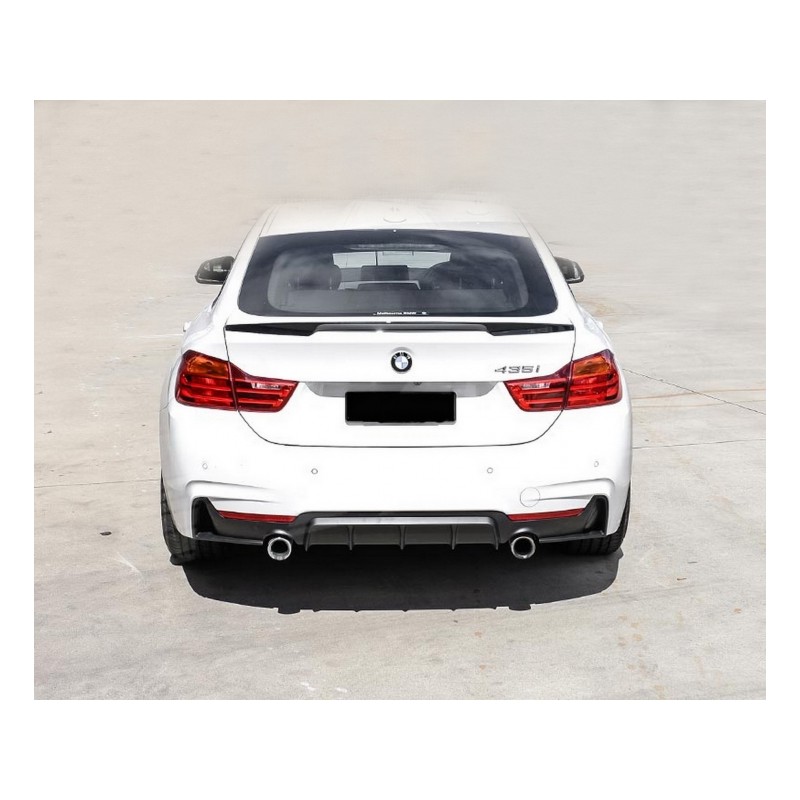 Trunk Spoiler suitable for BMW 4 Series Gran Coupe F36 (2013-up) M4 CSL Design Piano Black